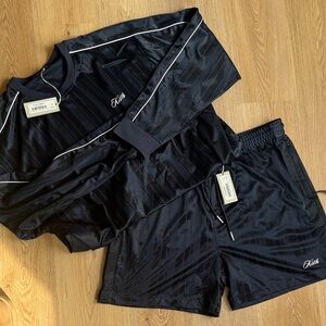 Kith Black Striped Sportswear Men Set *Brand New*
